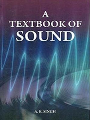 cover image of A Textbook of Sound